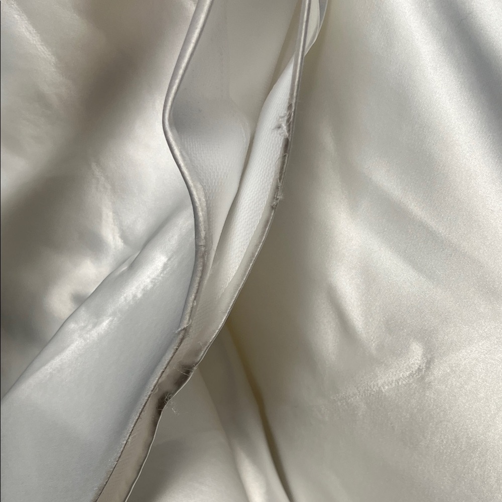 Meshki Eileen Strapless Wedding Satin Dress - Picture 15 of 15